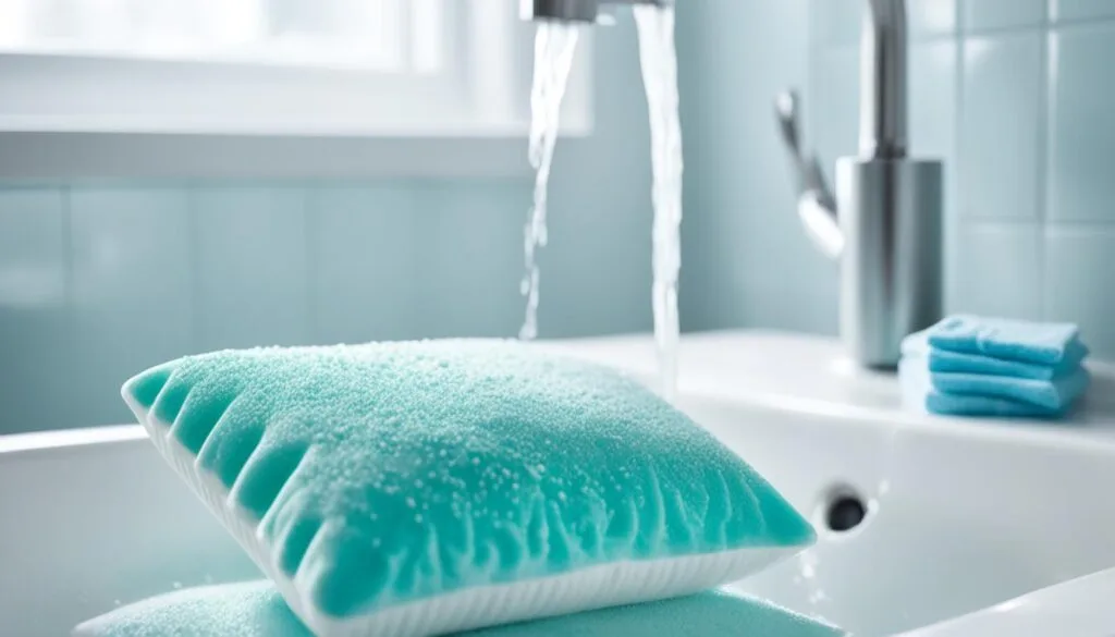 Hand Washing Foam and Latex Pillows