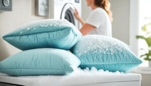 can you wash pillows in the washing machine