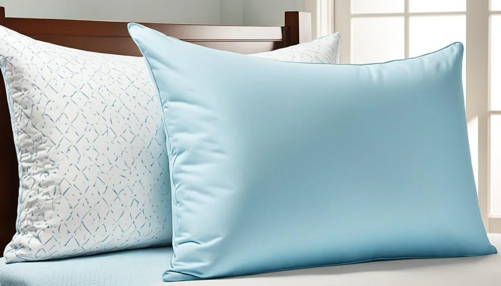 comparison of standard and queen pillow measurements