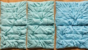 how to fold a blanket into a pillow