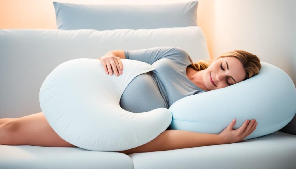 how to use pregnancy pillow