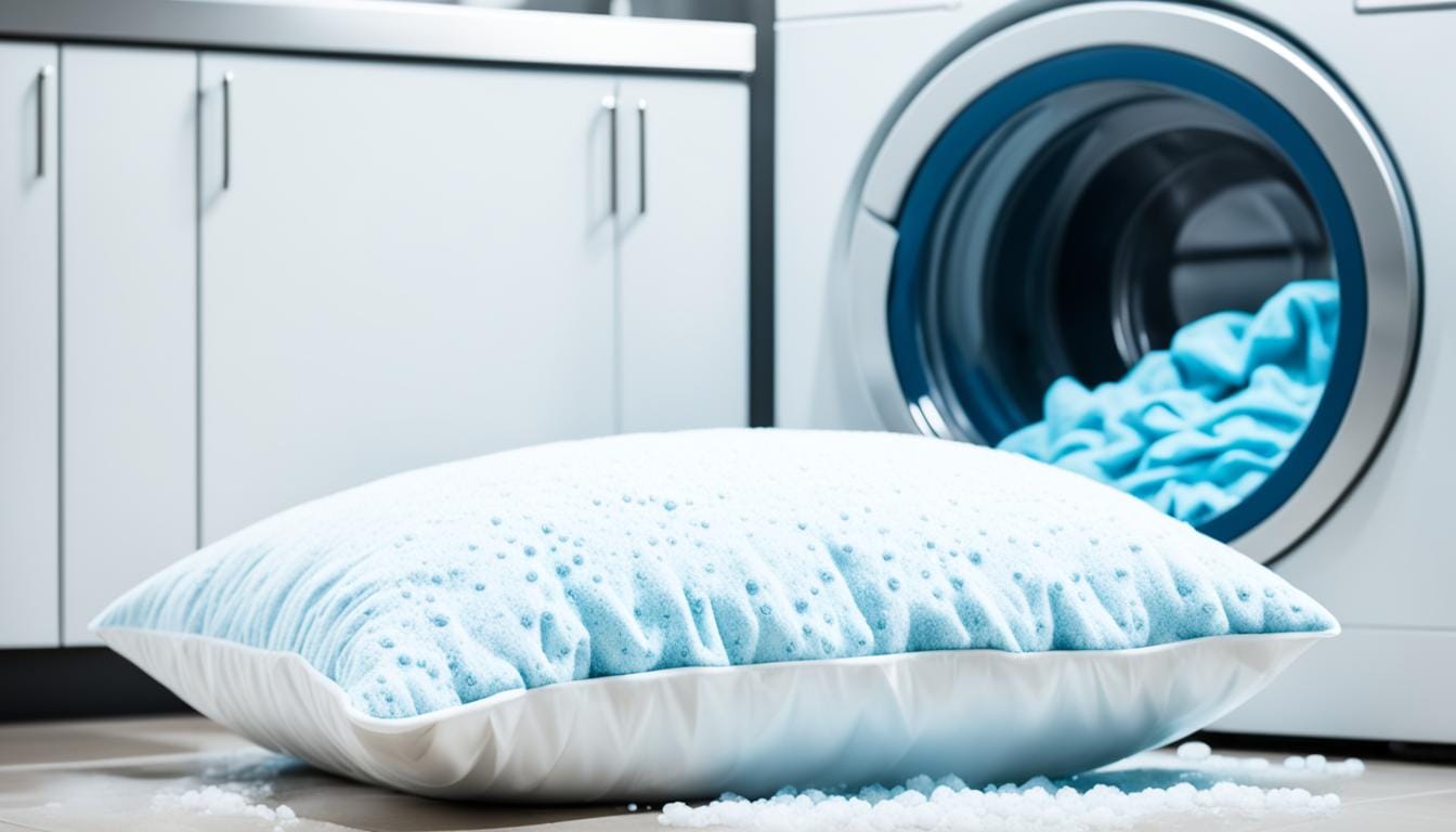 how to wash pillows in washing machine