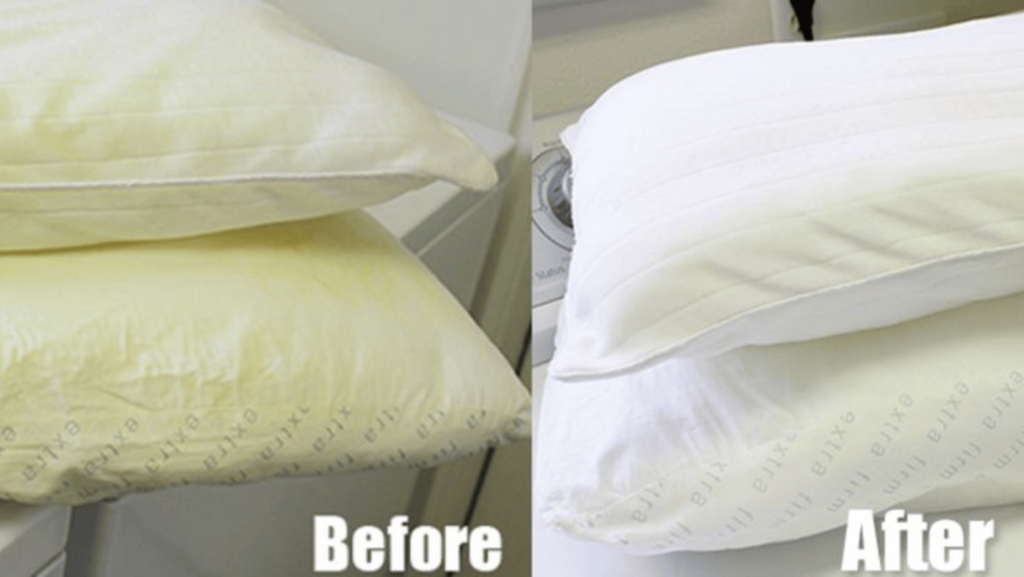 how to wash pillows in washing machine