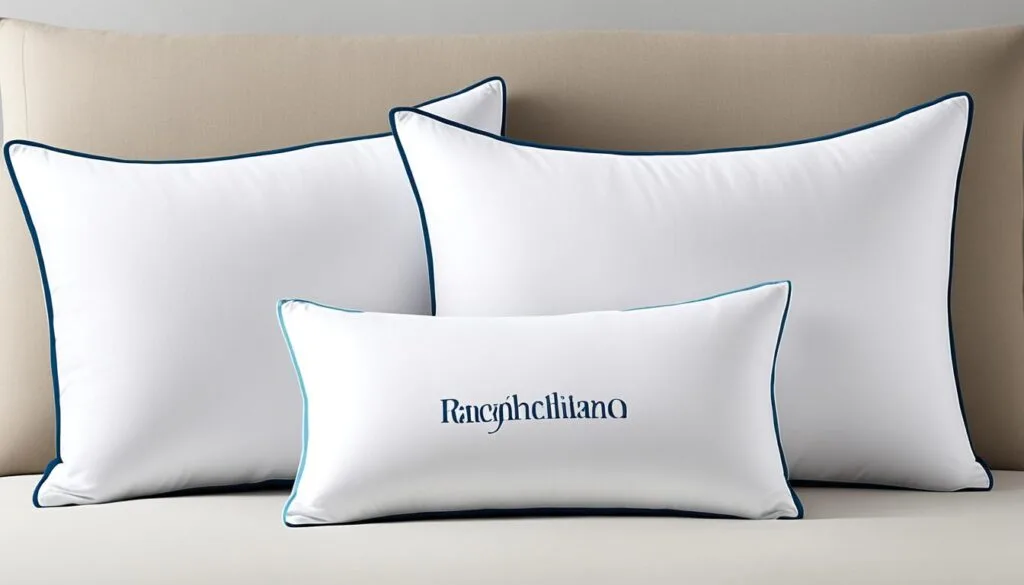 standard pillow dimensions