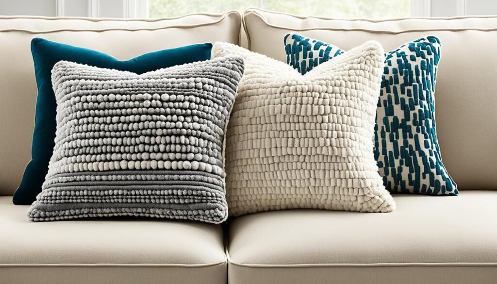 textured pillow combinations