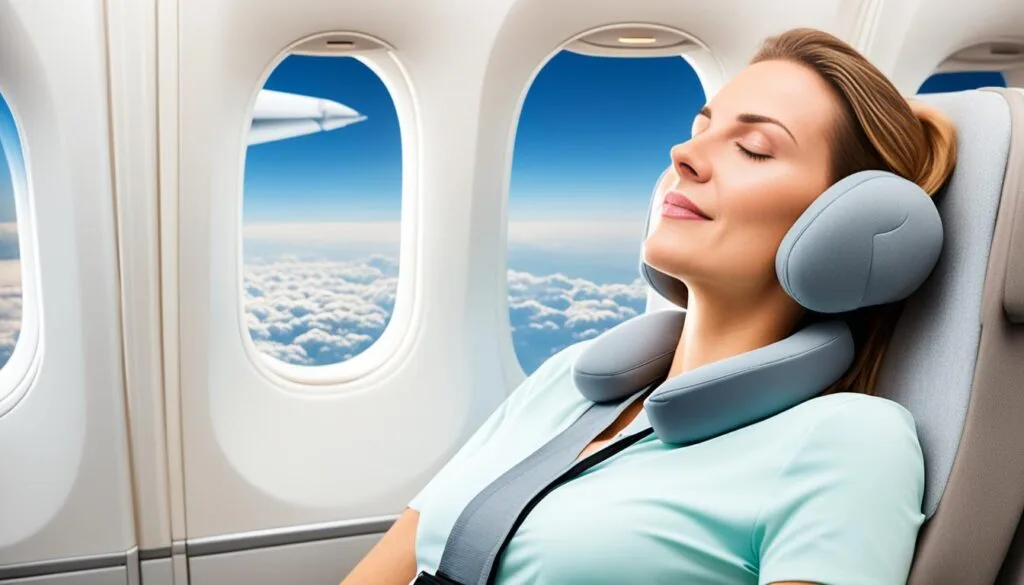 using a travel pillow correctly
