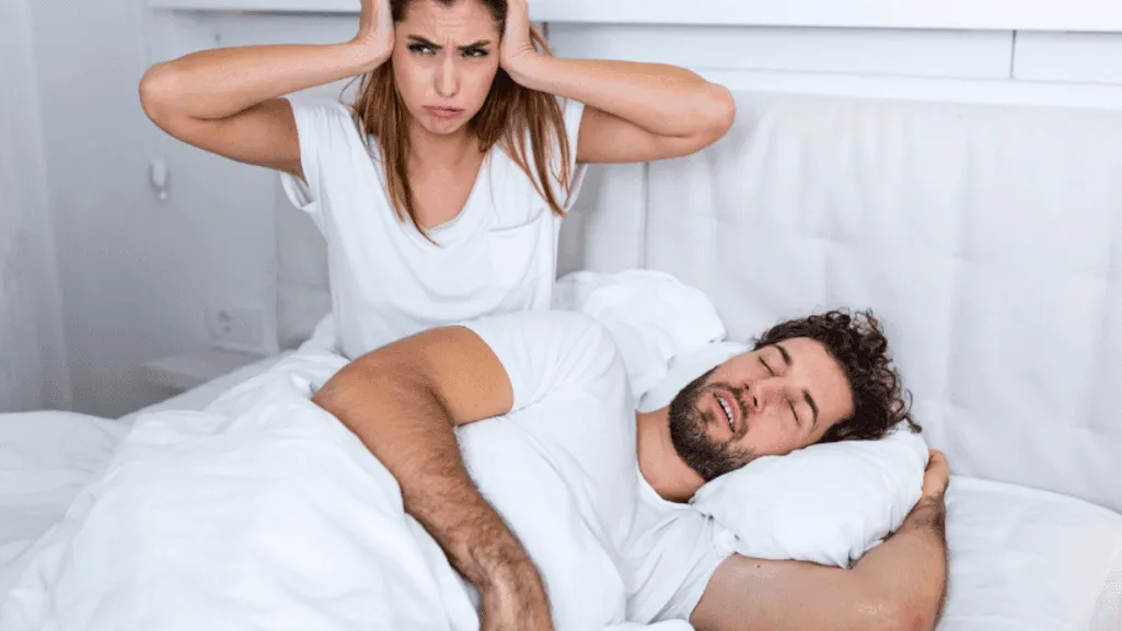 Anti snore pillow for improved sleep quality