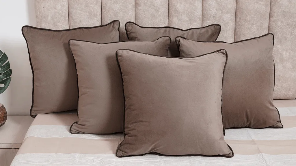 Soft pillow covers in various materials