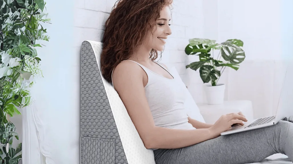 back pain wedge pillow