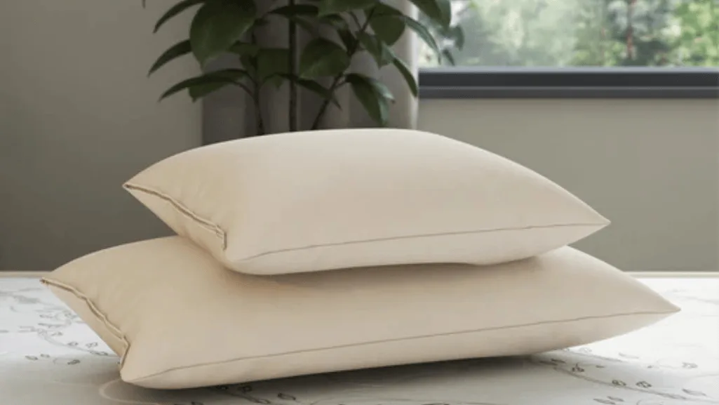 Organic cotton pillows for sustainable sleep