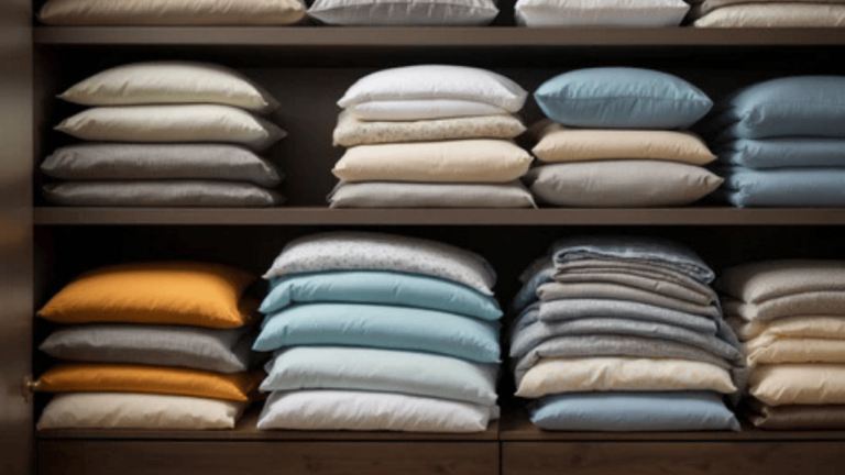 Pillow Storage Ideas