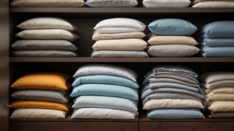 Pillow Storage Ideas